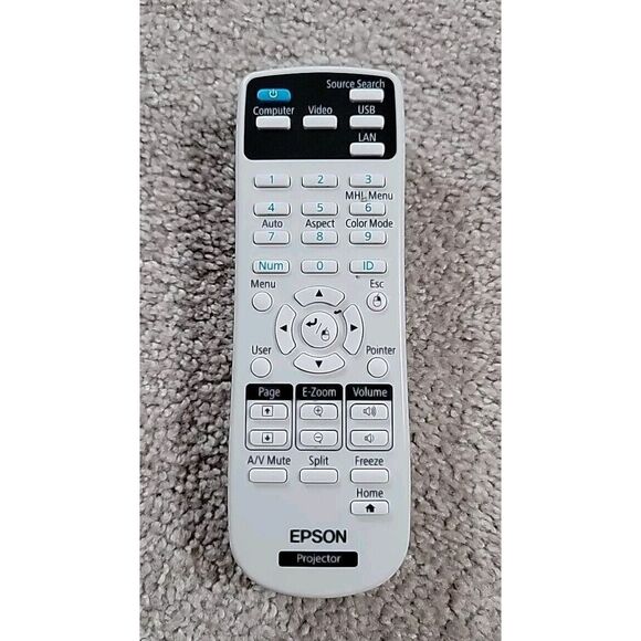 Genuine EPSON 164880600 Projector‎ Remote Control - Picture 1 of 4